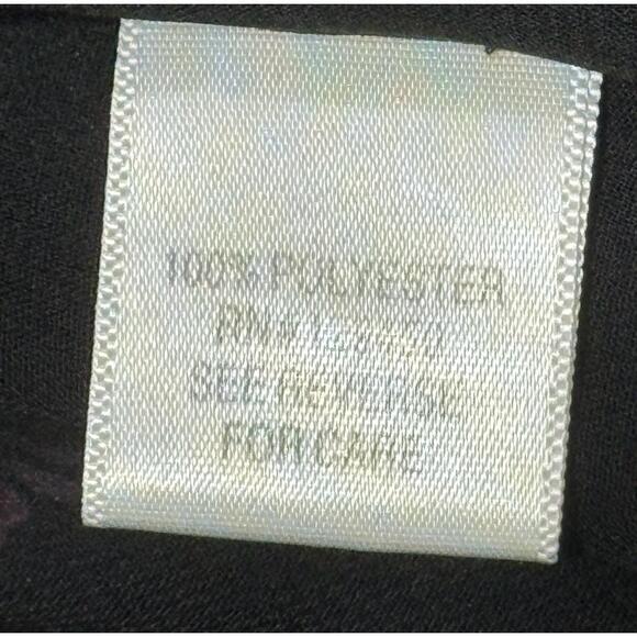 APT.9 Black Pink Paisley Off Shoulder Flutter Sleeve Peasant Top Size Large - Picture 7 of 8